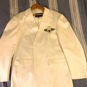 Dope white caballero sport jacket